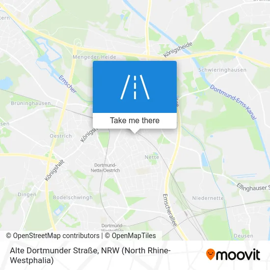 Alte Dortmunder Straße map