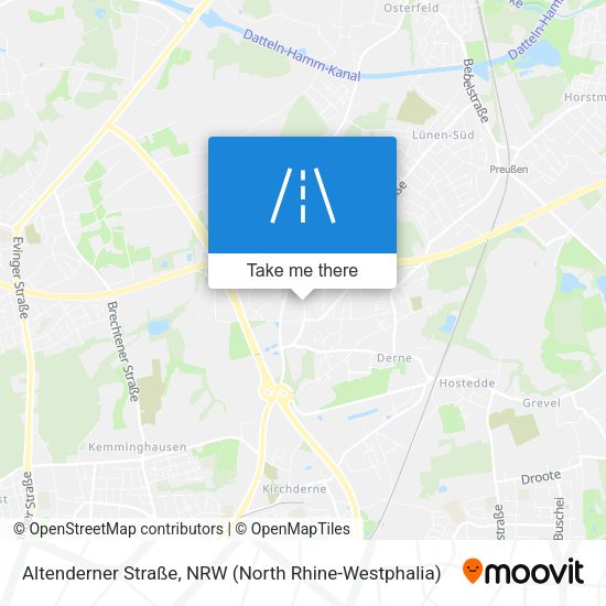 Altenderner Straße map