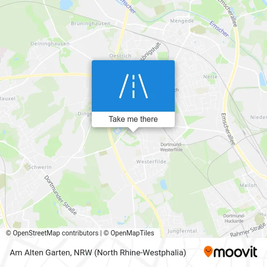 Am Alten Garten map