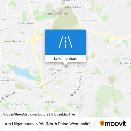 Am Hilgenbaum map