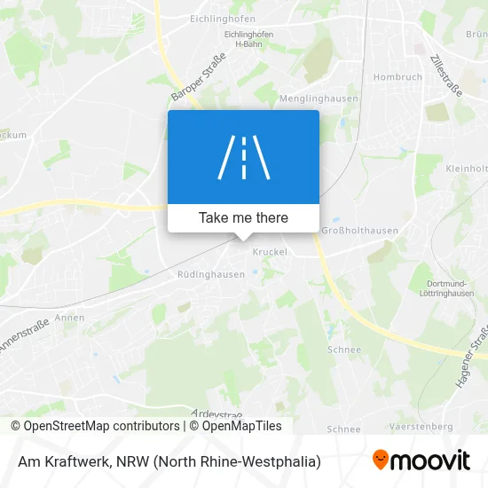 Am Kraftwerk map