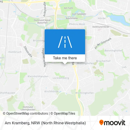 Карта Am Kramberg