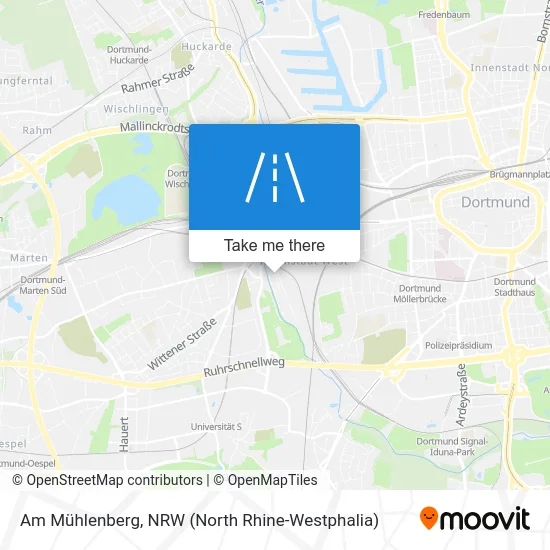 Карта Am Mühlenberg