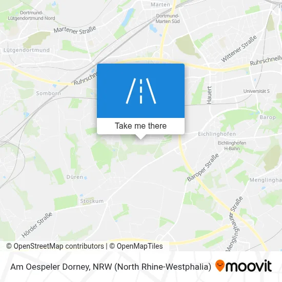 Am Oespeler Dorney map