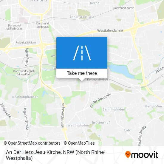 An Der Herz-Jesu-Kirche map