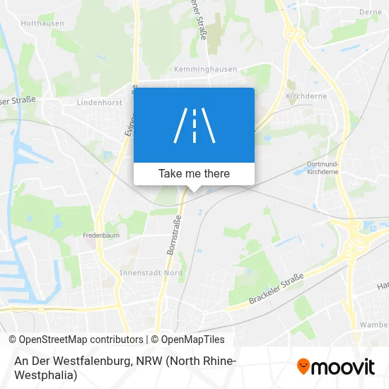 An Der Westfalenburg map