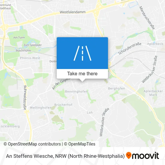 An Steffens Wiesche map