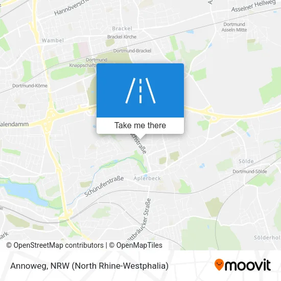Карта Annoweg