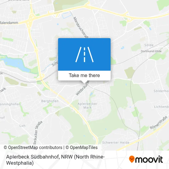 Aplerbeck Südbahnhof map