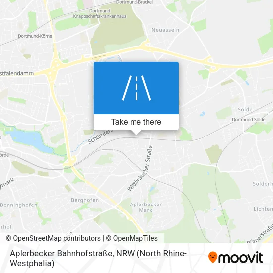 Aplerbecker Bahnhofstraße map