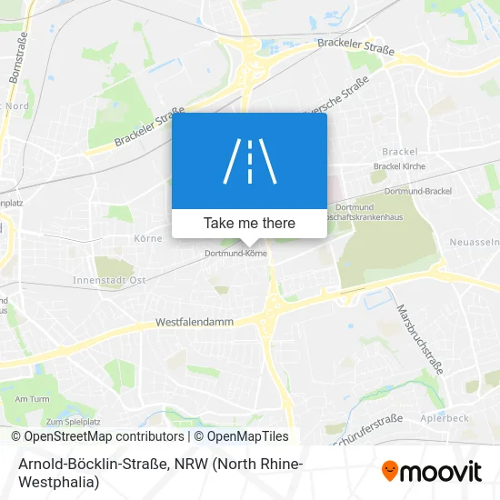 Карта Arnold-Böcklin-Straße