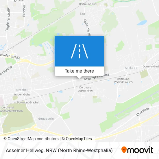 Карта Asselner Hellweg