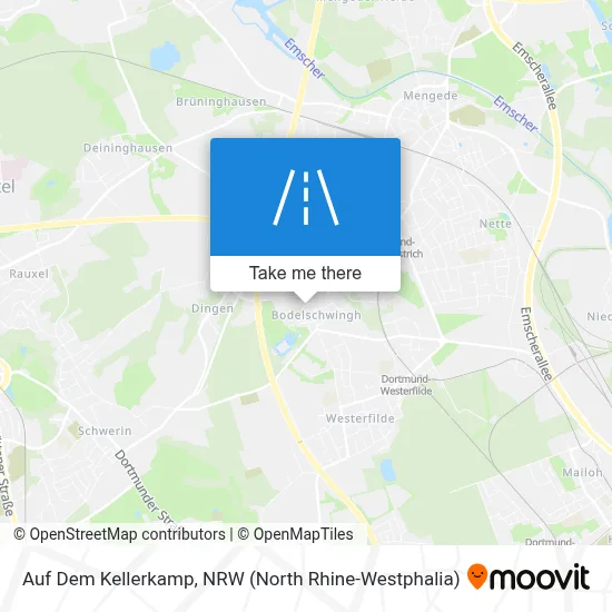 Auf Dem Kellerkamp map