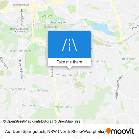 Карта Auf Dem Springstück