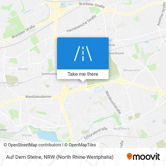 Карта Auf Dem Steine