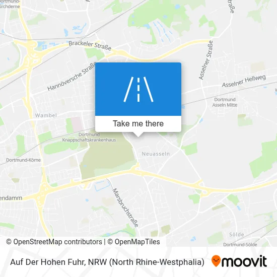 Auf Der Hohen Fuhr map