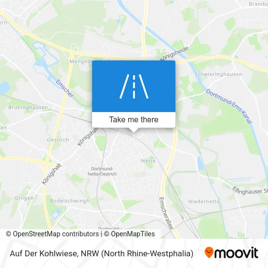 Карта Auf Der Kohlwiese