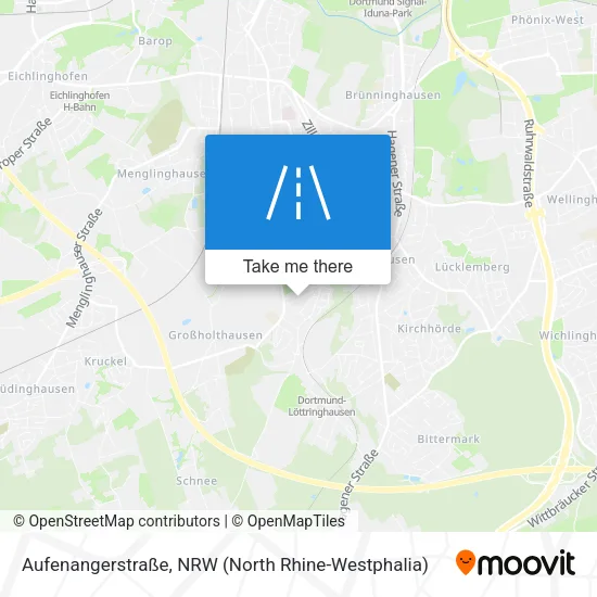 Карта Aufenangerstraße