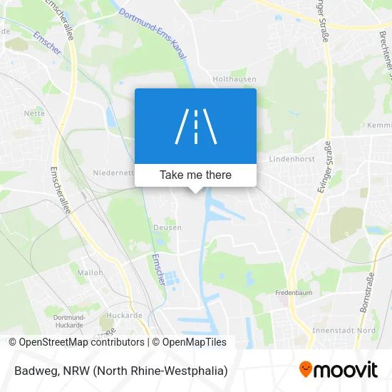 Карта Badweg