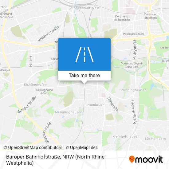 Baroper Bahnhofstraße map