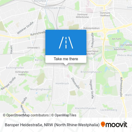 Baroper Heidestraße map
