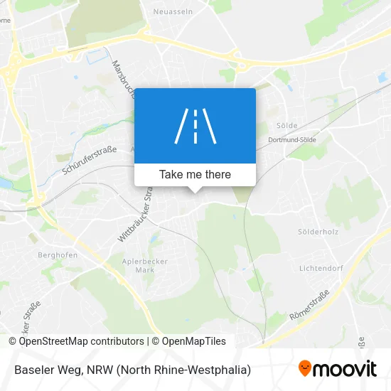 Карта Baseler Weg