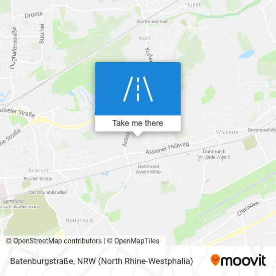 Batenburgstraße map