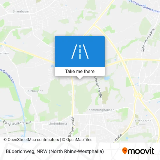 Büderichweg map