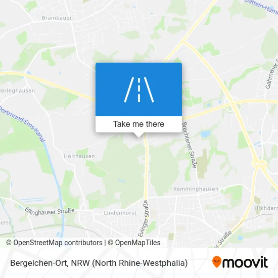 Карта Bergelchen-Ort