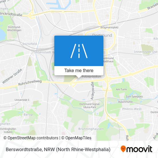 Berswordtstraße map