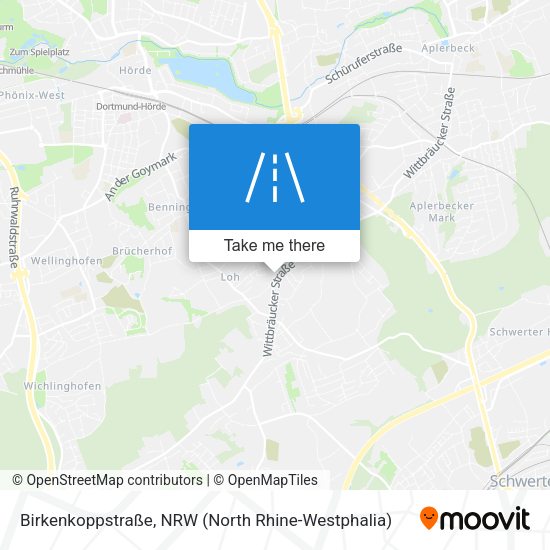 Birkenkoppstraße map