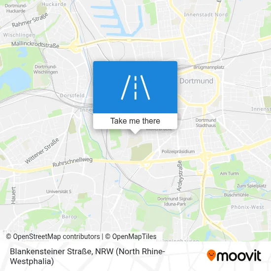 Blankensteiner Straße map