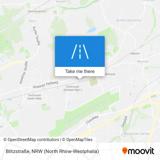 Карта Blitzstraße