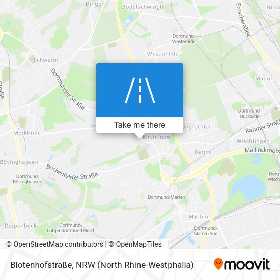 Blotenhofstraße map