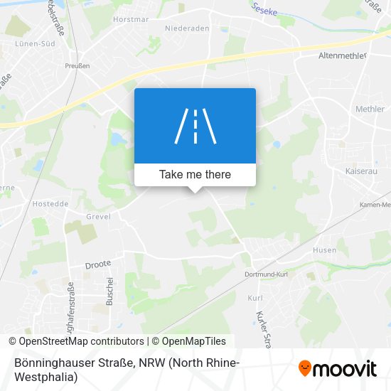 Bönninghauser Straße map