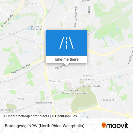 Карта Botdingweg
