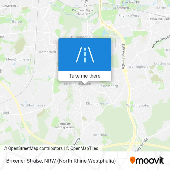 Brixener Straße map