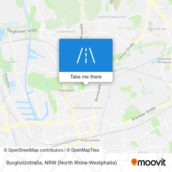 Burgholzstraße map