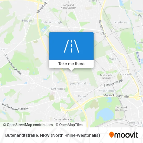 Butenandtstraße map