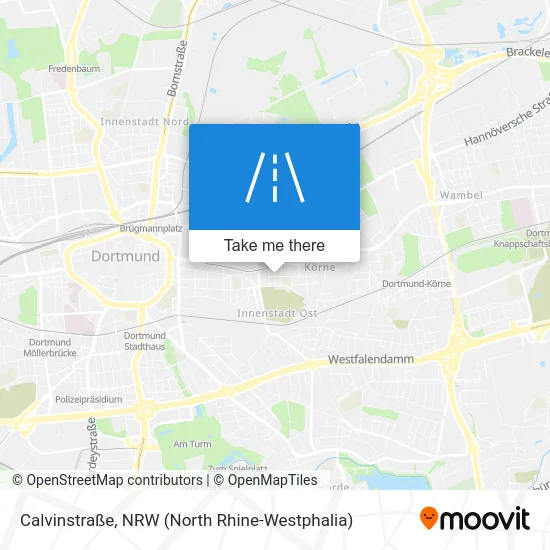 Calvinstraße map