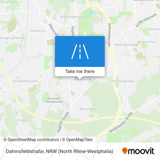 Dahmsfeldstraße map