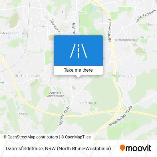 Dahmsfeldstraße map