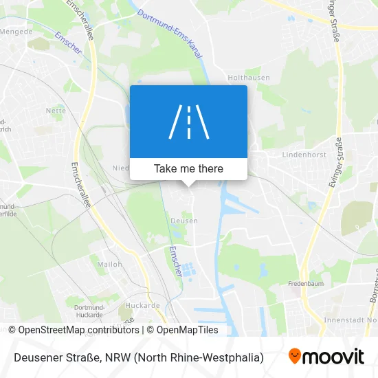 Deusener Straße map