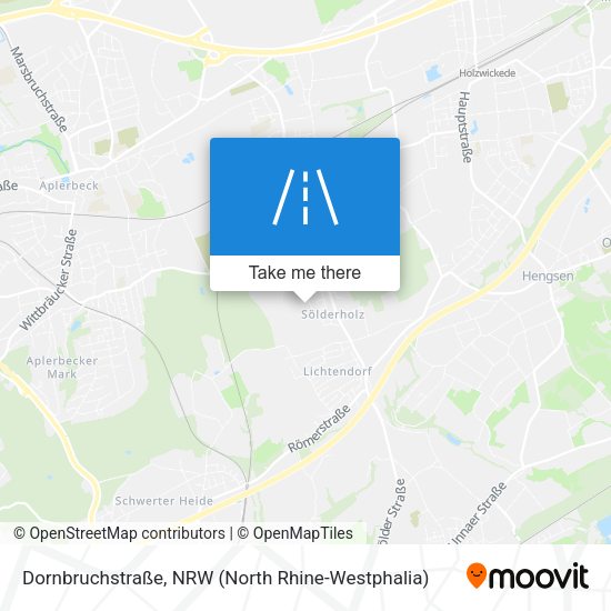Dornbruchstraße map
