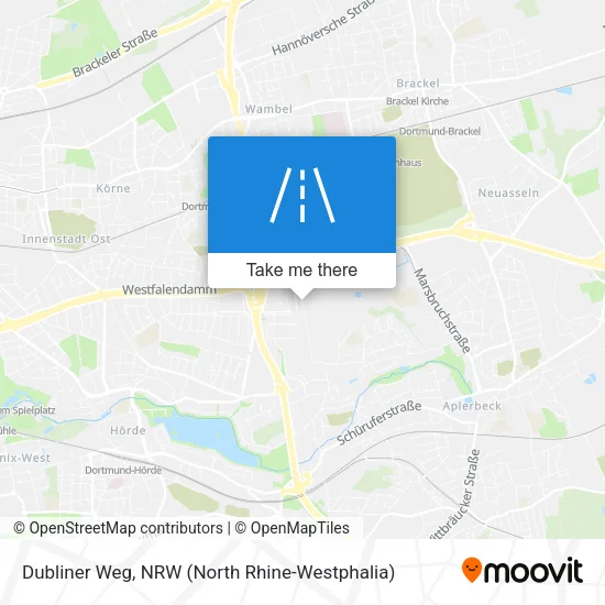 Карта Dubliner Weg