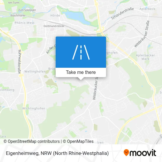 Eigenheimweg map