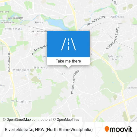 Карта Elverfeldstraße