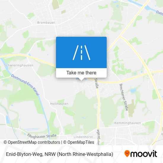 Карта Enid-Blyton-Weg