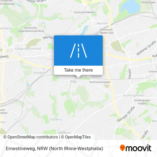 Карта Ernestineweg