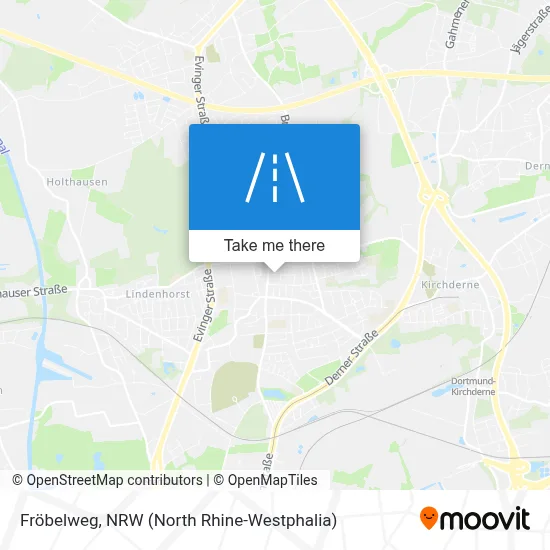 Fröbelweg map